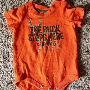 Carhartt Buck onesie